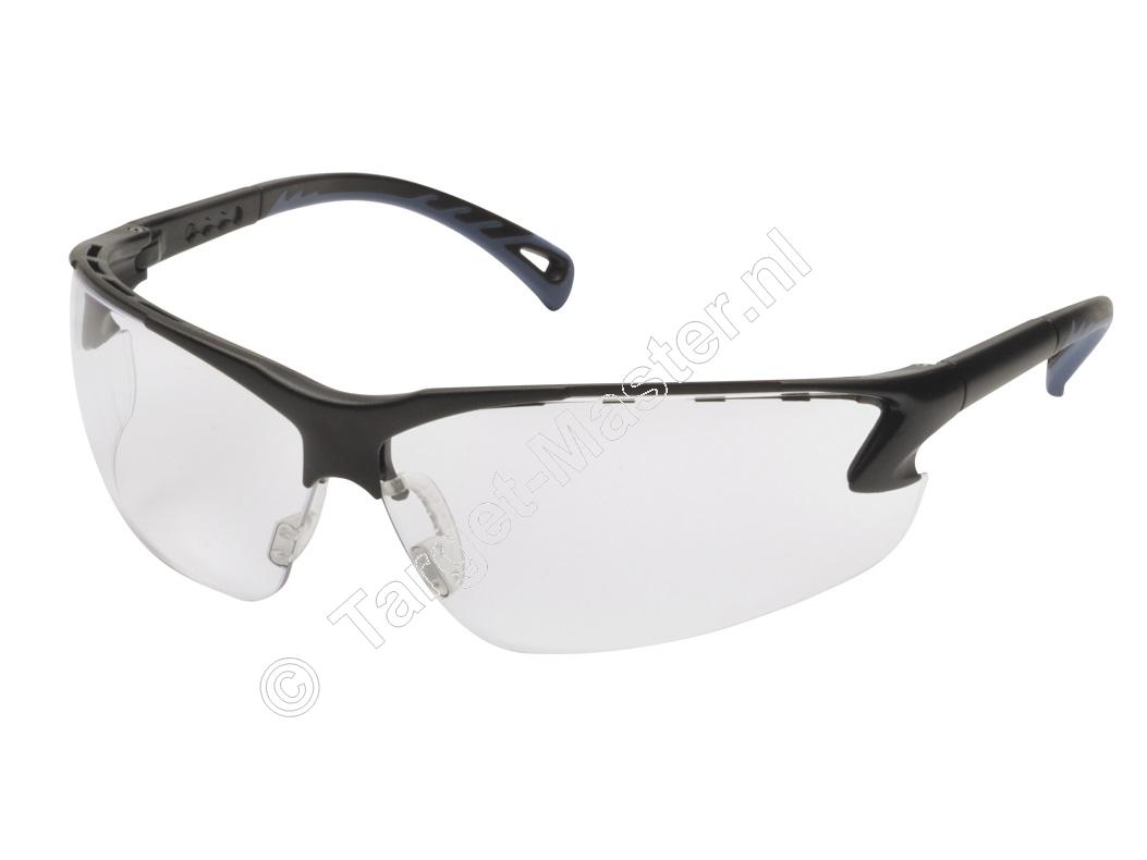 ASG Clear Lens Protective Glasses with Adjustable Temples